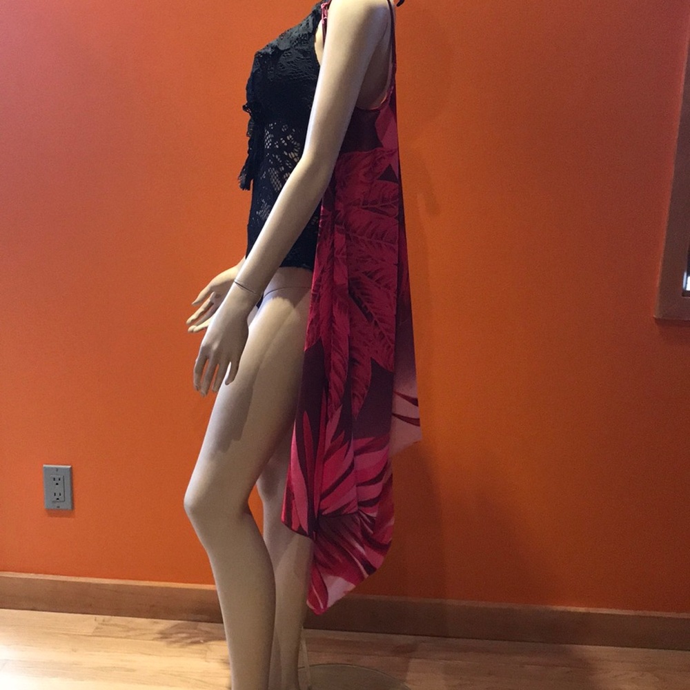 NEW SARESS COVER UP BEACHWEAR OS